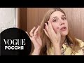 Ксюша Дукалис показывает, как сделать макияж в стиле 70-х | Vogue Россия