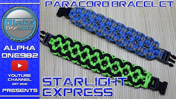 How to make a Paracord Bracelet Starlight Express