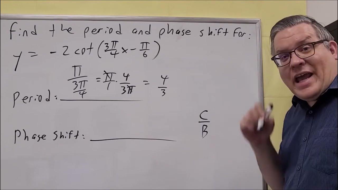 Finding The Period And Phase Shift For Tangent And Cotangent Using finding-the-period-and-phase-shift-for-tangent-and-cotangent-using