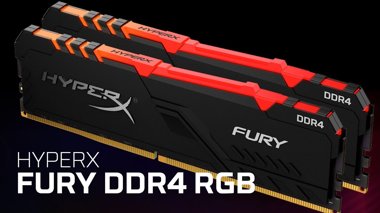 HyperX Fury RGB 16GB (1x16GB) 3000MHz (PC-24000) CL15 - Memoria DDR4