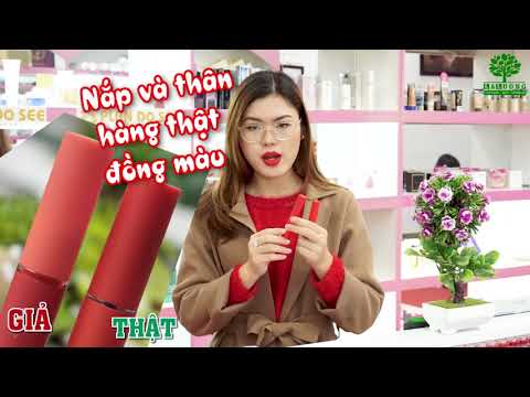 Hướng dẫn phân biệt Thật - Giả Son 3CE Velvet Lip Tint | Laluong Beauty