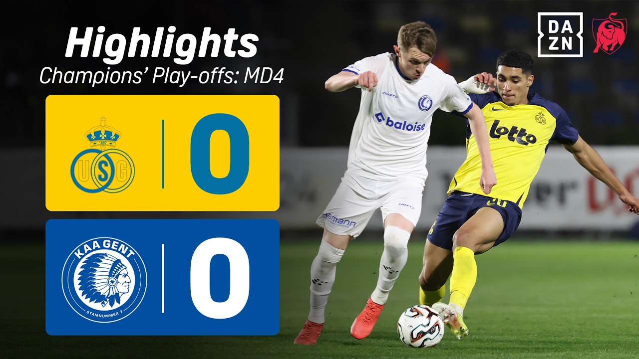 Union SG laat punten liggen tegen KAA Gent. 📉😬 | Union SG - KAA Gent