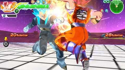 GOKU SSGOD VS VEGETA SSGSS 4 GAMEPLAYS TTT MODS