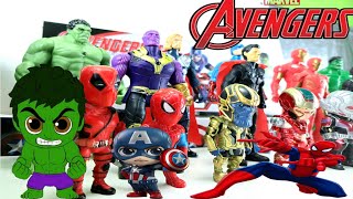 AVENGERS TOYS/Action Figures/Unboxing/Cheap Price/Ironman,Hulk,Thor,Spiderman/Toys.