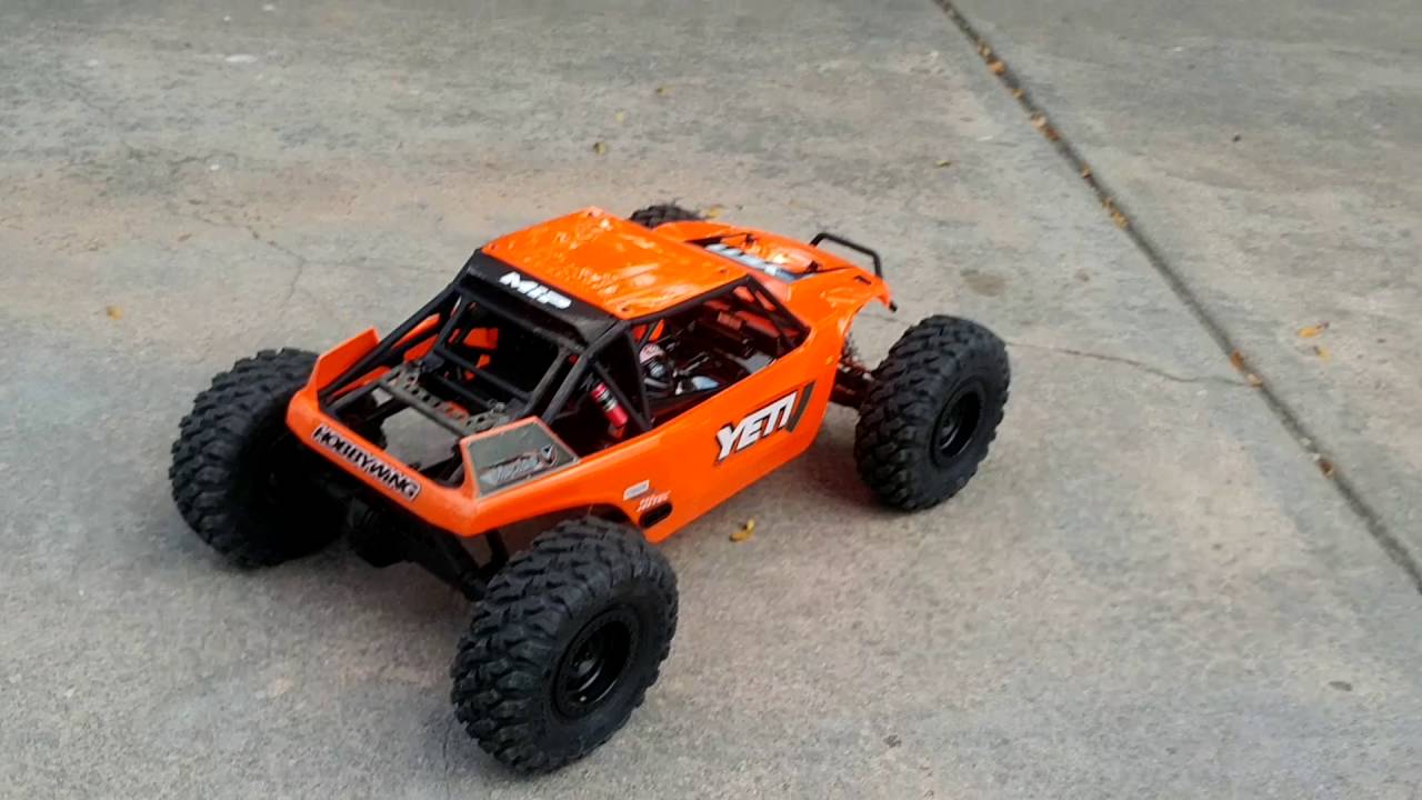 Quick Axial Yeti Running Video (test run) 3S, 4Pole 3500Kv