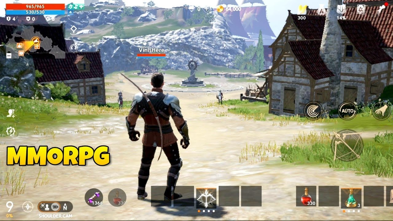 Top 13 Best Mmorpg With Huge Open World On Android Ios Youtube