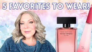 CURRENT TOP 5 FAVORITE PERFUMES TO WEAR! These Fragrances Make An EXCELLENT Perfume Capsule!