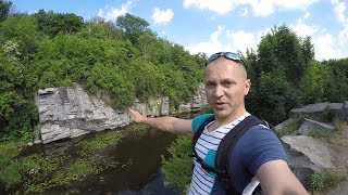 Букский каньон, полная видео экскурсия. р. Горный Тикич, Буки