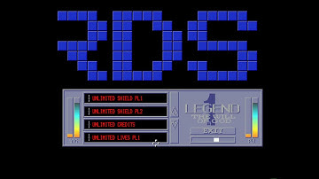 Amiga 500 - Legend Crack Intro Super Space Invader