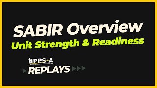 Sabir Overview Unit Strength Readiness
