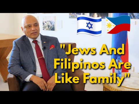 Exclusive Interview With The Philippines Ambassador To Israel 🇮🇱🇵🇭