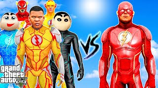 Franklin SHINCHAN VS FLASH For Race In GTA 5