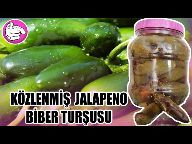 Yemeklerinizin Yanına Bu Tarif 1 Numara! | Közlenmiş Jalapeno Biber Turşusu  [Jalapeno Turşu Tarifi] - YouTube