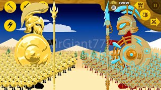 GOLDEN SPEARTON VS VOLTAIC SPEARTON RED ARMY EPIC WAR | Stick War Legacy Mod | MrGiant777 screenshot 5