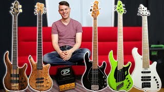 5-STRING BASS SHOOTOUT - Peavey, Warwick, Music Man, Dingwall, Le Fay chords