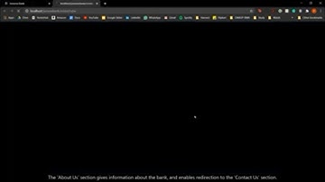 Basic Banking System || The Sparks Foundation Web Development Internship