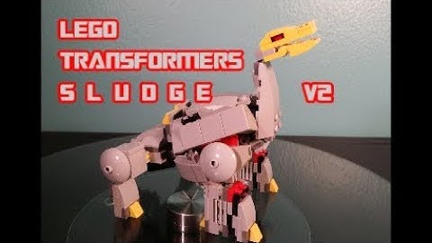 Lego Transformers Dinobot Sludge G1 By BX Brix