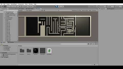 AI Solves Maze in Unity