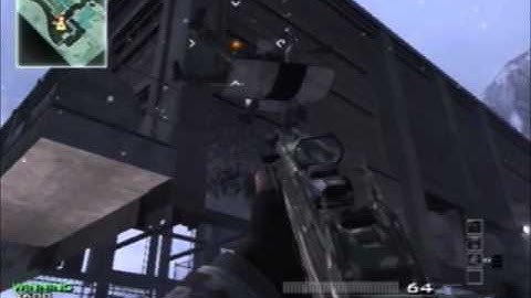 MW3 Tips and Tricks: Outpost Secret Spot #2: Under The Map Secret!