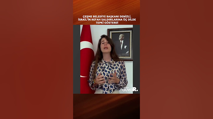 Çeşme Belediye Başkanı Denizli, İsrail'in Refah saldırılarına üç dilde tepki gösterdi #shorts