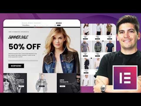 How To Make an eCommerce Website With WordPress and Elementor 2024 [Elementor Tutorial]✅