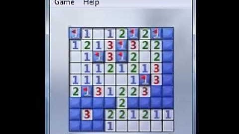 Minesweeper (PC) - 9x9 Grid, 17 Mines