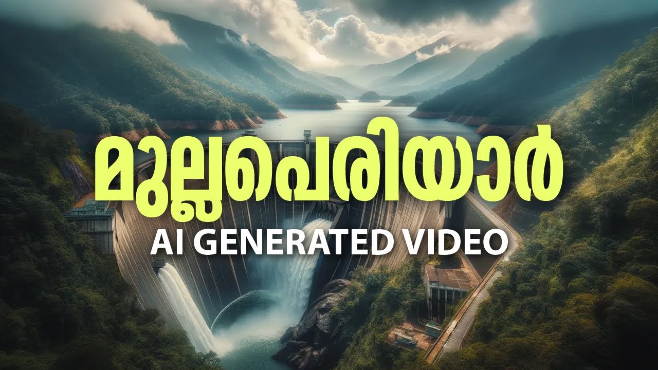 മുല്ലപെരിയാർ  | Mullaperiyar Dam | AI Generated Video