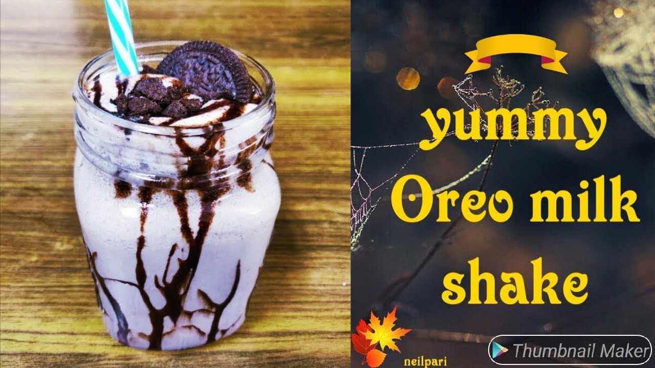 HOW TO MAKE BOURBON/OREO SHAKE UNDER 5 MIN - YouTube