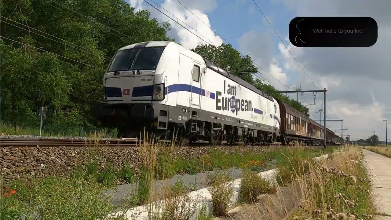 Siemens Vectron Locomotives in Belgium