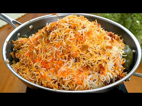 سر طبخ رز المطاعم الحضرمي بطريقة سهلة وفخمة         