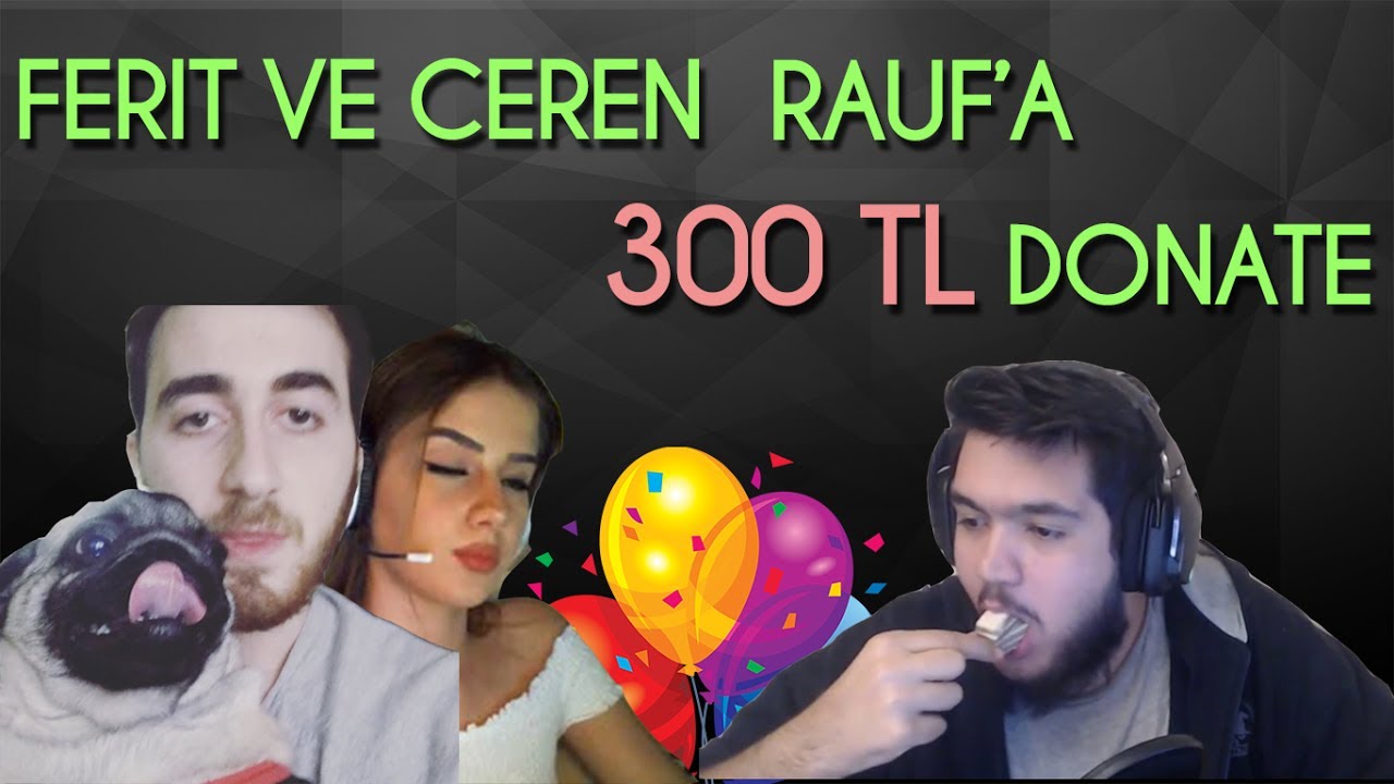 Ferit ve Ceren - Rauf'a 300 TL Donate Atıyor