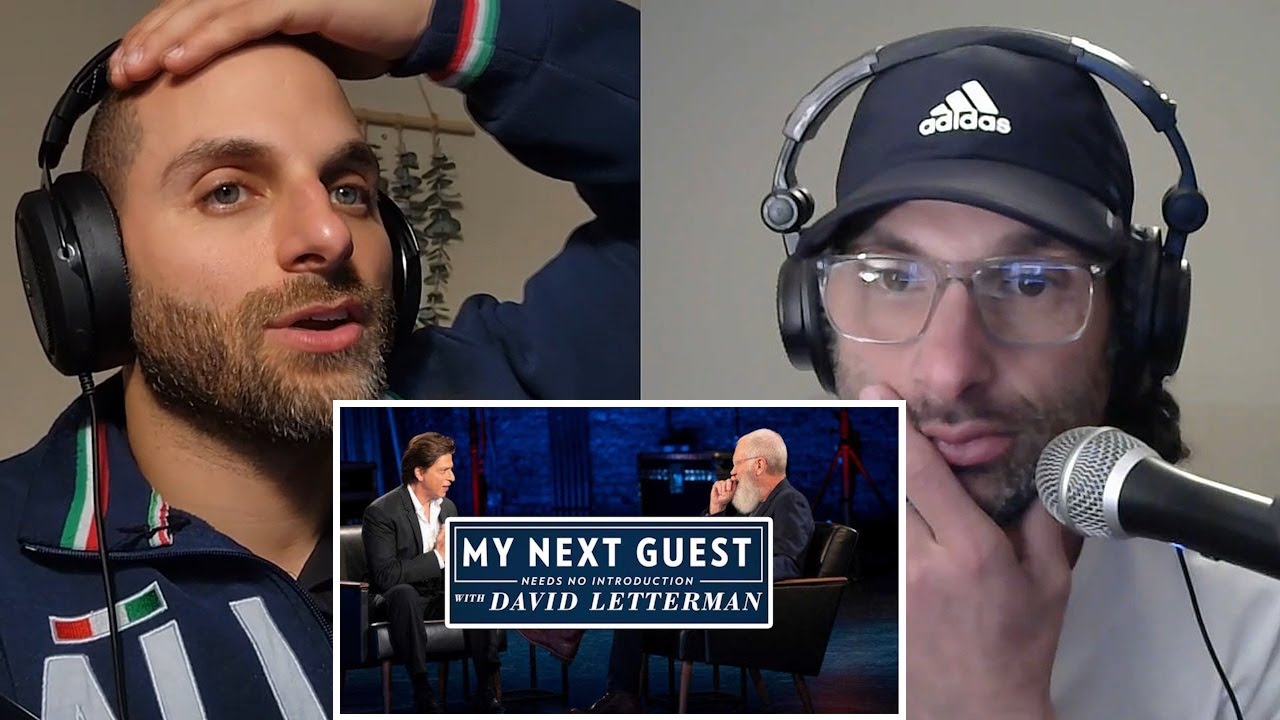 David Letterman ft. Shah Rukh Khan | My Next Guest Needs No Introduction PART 1