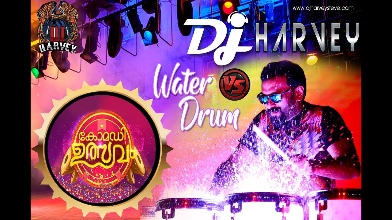 DJ HARVEY  VS  WATER DRUM  ON  COMEDY UTSAVAM