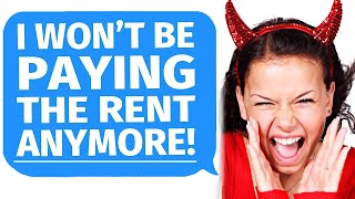 Karen Demands to Stop Paying Rent! Huge Mistake! - r\/EntitledPeople
