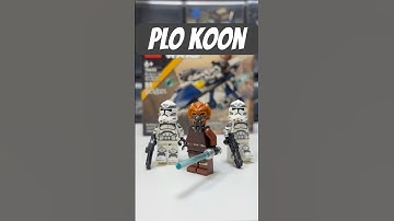 The new Plo Koon minifig is PEAK 🤩 #lego #starwars #legostarwars #clonewars #legoclonewars