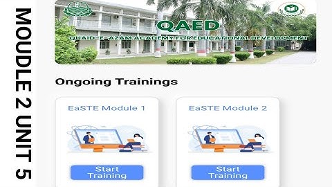 EaSTE MODULE 2|UNIT 5|complete solved