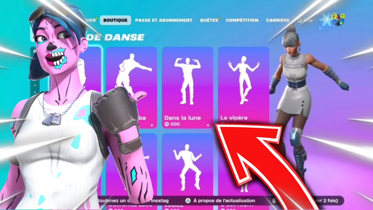 BOUTIQUE FORTNITE DU 30 DÉCEMBRE !!! (LE RETOUR DE LA MEILLEURE DANSE