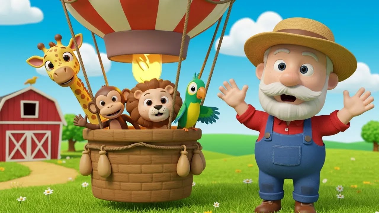 Old MacDonald Had a Safari! 🦁 | Animal Sounds Song for Kids | Ziggy Zaps