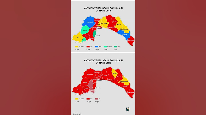 31 Mart 2024 yerel seçim değişen belediyeler