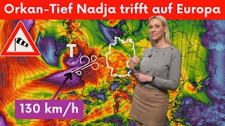 Achtung: Stürmischer Ostergast in Deutschland? Orkan-Tief Nadja fegt durch Europa! by wetternet 18,012 views 2 days ago 5 minutes, 3 seconds