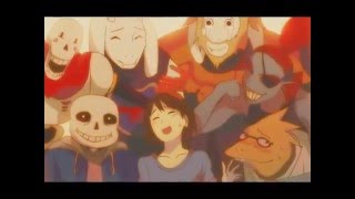 Video thumbnail of "Undertale [Pacifist/Genocide AMV] - Brave Shine"