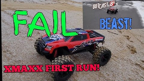 XMAXX 8S Failed First Run Outcast 8S Doesn