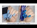 Misturinhas Fáceis com Esmaltes Azuis | Unhas da Marie