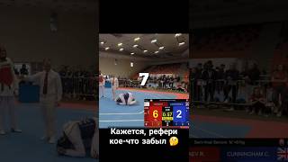 Дважды пробил дыхалку 🥵 #единоборства #тхэквондо #taekwondo #боевыеискусства #tkd #ko #нокаут