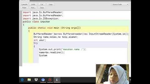Tutorial membuat biodata memakai apk Bluej