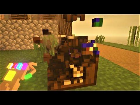 Thanos Snap Vs Minecraft Village | Teardown NG |