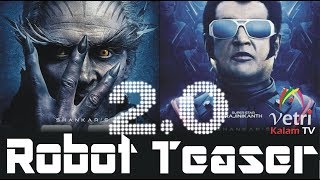 Robot 2.0 First Teaser 2018 HD # Rajnikanth #Akshay Kumar #Sankar #A.R.Rahuman