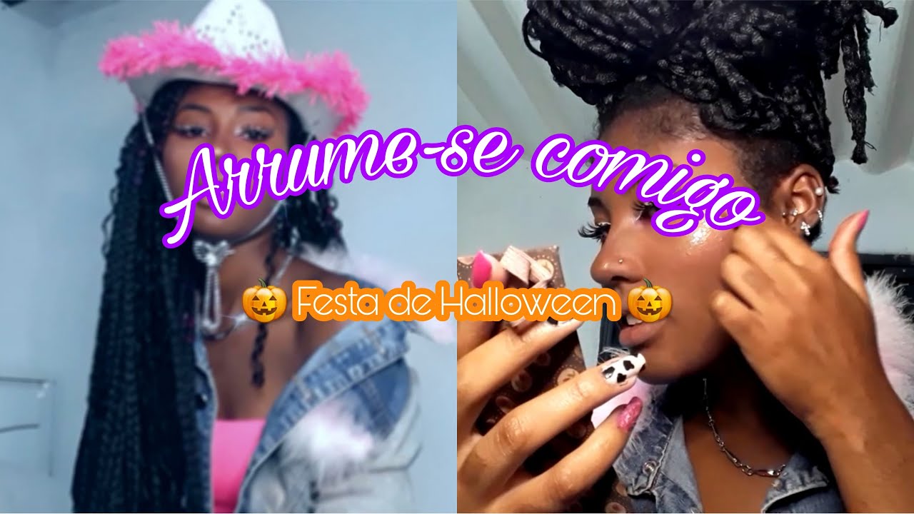 ARRUME-SE COMIGO PARA UMA FESTA DE HALLOWEEN 2021- COWGIRL | AfroBarbie Isaa
