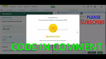 GFG POTD 02/08/2024 IN C++ MOST IMPORTANT INFORMATION | CODE IN COMMENT #geeksforgeeks #gfg #potd