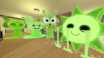 Sprunki Mr. Sun, Simon, Pinki And Oren Phase Radioactive Nextbot Gmod